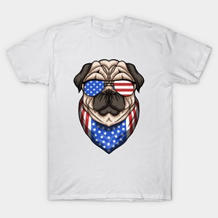 Patriotic Dog T-Shirt